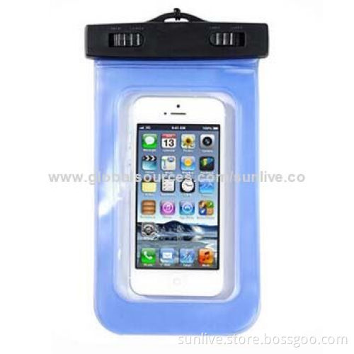 Eco-friendly PVC Waterproof Bag dry bags For 4.3-4.8 Inch Phone iphone samsung